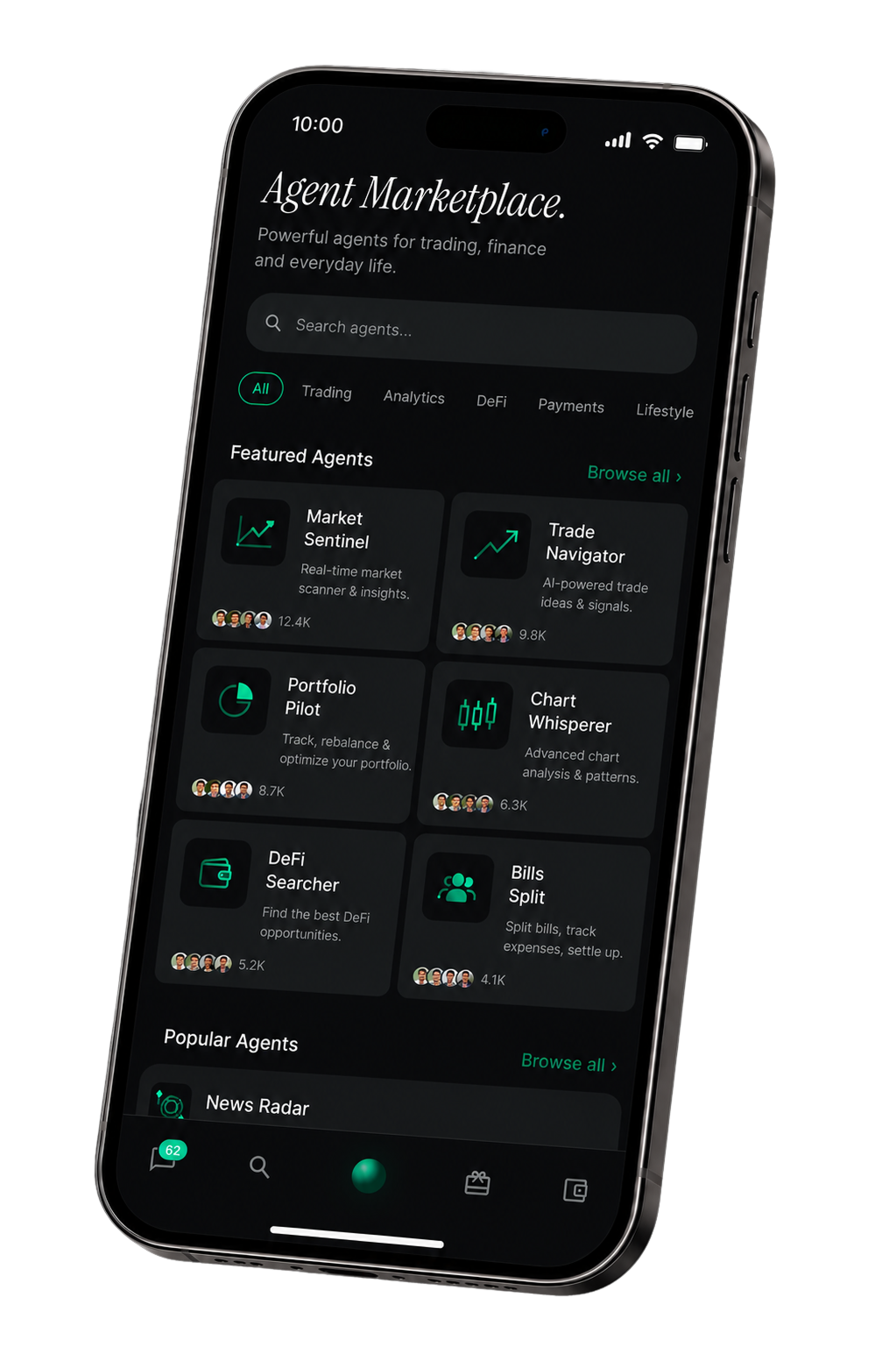 Agent Marketplace UI