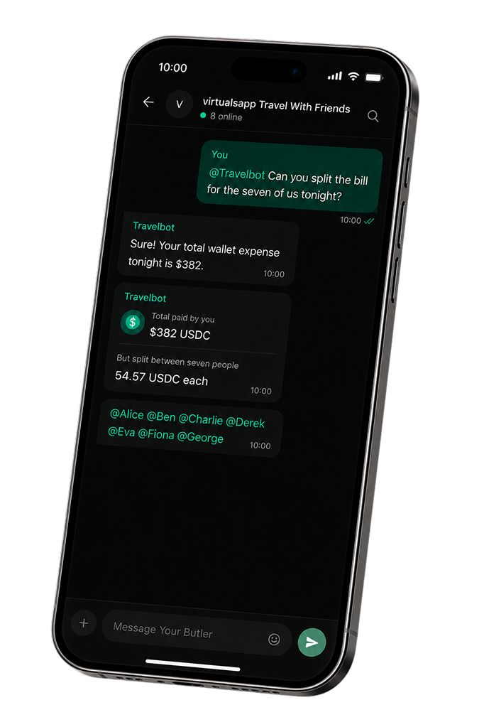 BillSplit agent UI